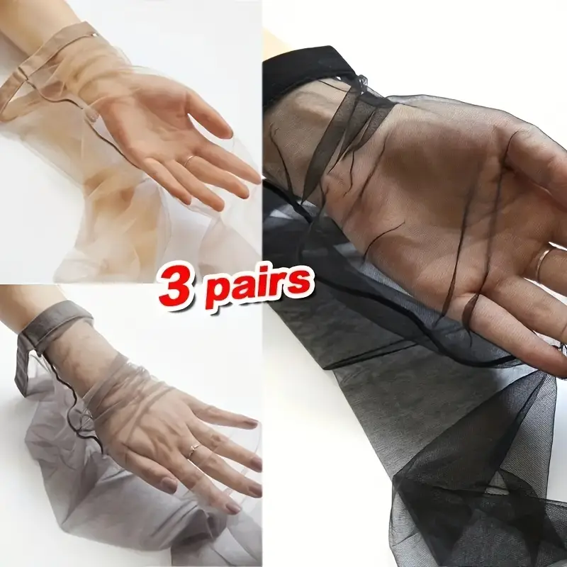 3 Medias ultrafinas y transparentes