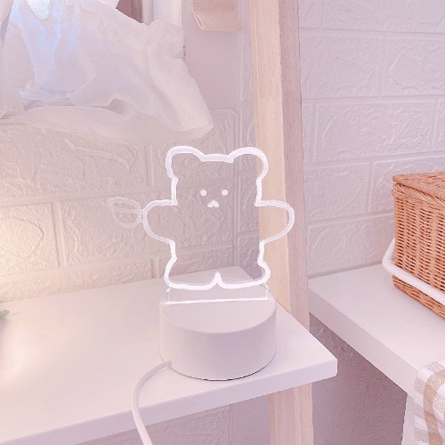 Kawaii Cutie LED Desk Lamps - Teddy bear