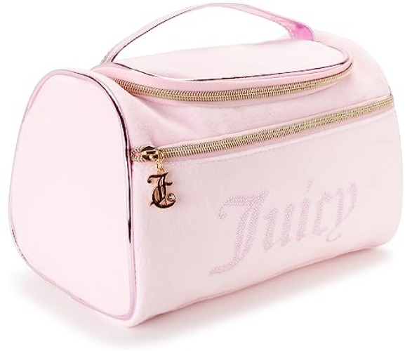 Juicy Couture Women's Cosmetics Bag - Pink