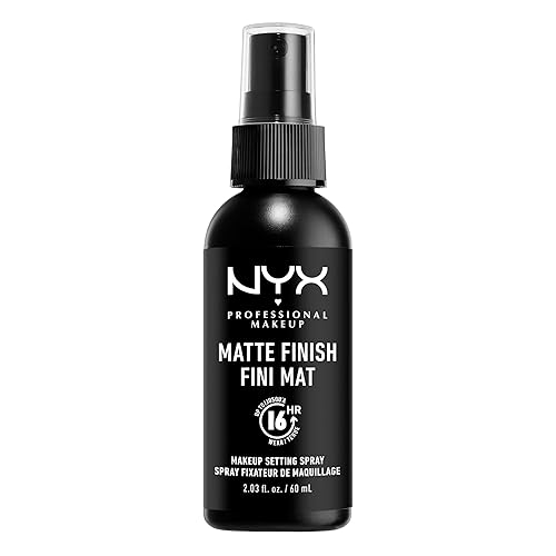NYX PROFESSIONAL MAKEUP Makeup Setting Spray - Matte Finish, Long-Lasting Vegan Formula (Packaging May Vary) - 2.03 Fl Oz (Pack of 1) - Matte