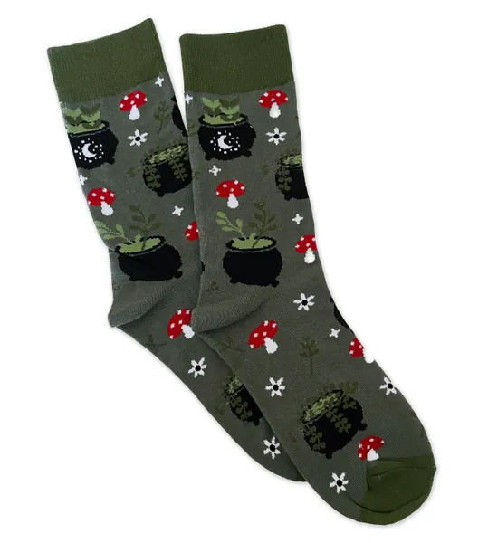 Plant Cauldron Socks