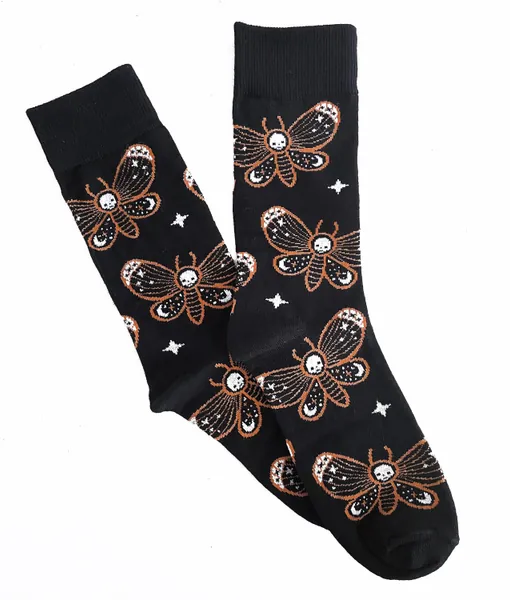 Death Head Moth Socks
