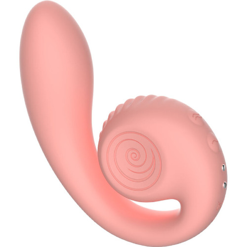 Dvojni vibrator Snail Vibe Gizi, roza