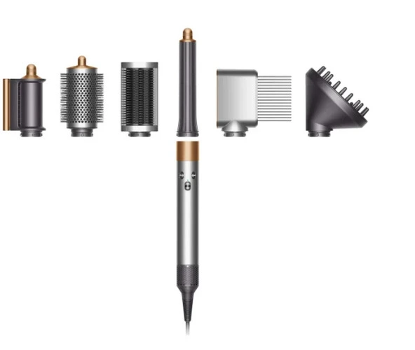 DYSON Airwrap Complete Bright Nickel/Bright Copper Long Diffuse