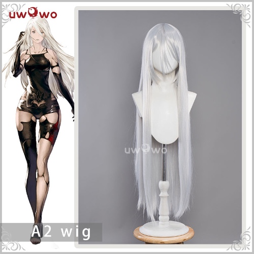 【Pre-sale】Uwowo Game NieR:Automata Cosplay A2 Cosplay YoRHa Type A No.2 Cosplay Wig Long Hair | Default Title