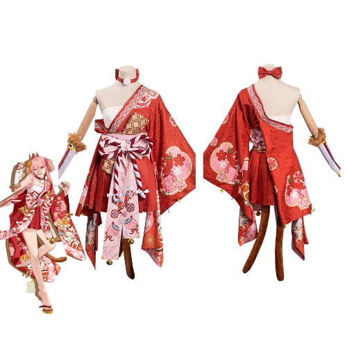 Hyakkiyakou‘s Nekomata Power Cosplay Costume Outfits Original Design Halloween Carnival Suit | Female / S