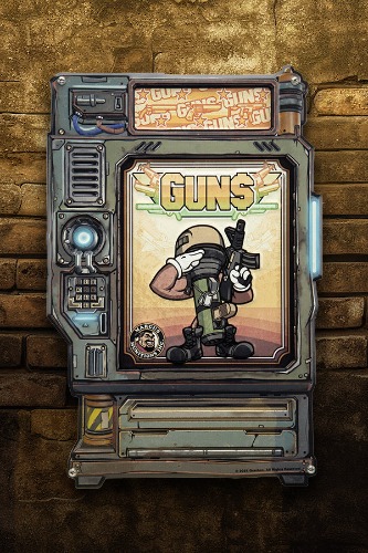 Borderlands GUNS Vending Machine Tin Sign | Default Title