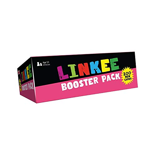 IDEAL | LINKEE trivia game BOOSTER PACK: Four little questions, with one big link! | Family Games | For 2-30 Players | Ages 12+ - Linkee Booster Pack