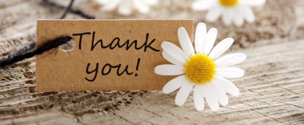 A token of gratitude! 