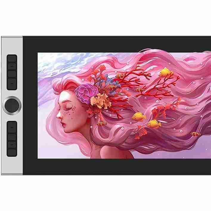 XPPen Innovator 16 Tablette Graphique avec Ecran Entièrement Laminé en 15.6 Pouces 92% Adobe RGB Stylet Passif 8192 Niveaux Compatible Windows et Mac - Logiciels Gratuit