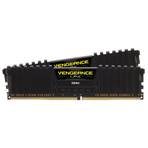 Corsair Vengeance LPX 16GB (2 X 8GB) DDR4 3600 MHz (PC4-28800) C18 1.35V Desktop Memory - Black (CMK16GX4M2D3600C18) - 3600MHz