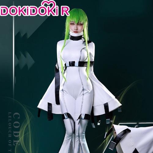 【Partially Ready For Ship】【In Stock】DokiDoki-R Anime Cosplay Costume White Dress | S-Ready For Ship