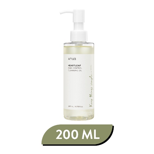 Anua - Heartleaf Pore Control Cleansing Oil (Siyah Beyaz Nokta Karşıtı Gözenek Temizleyici Yağ) | 200 ML