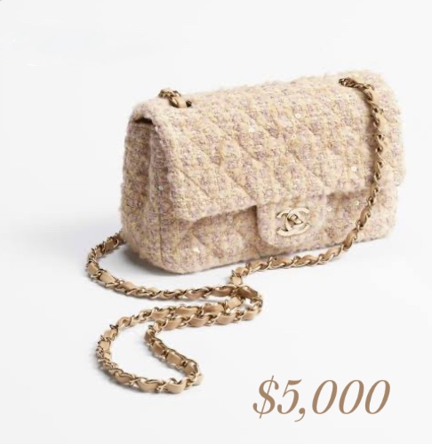 $5,000 F/W 2024 Chanel Classic Handbag in Ecru