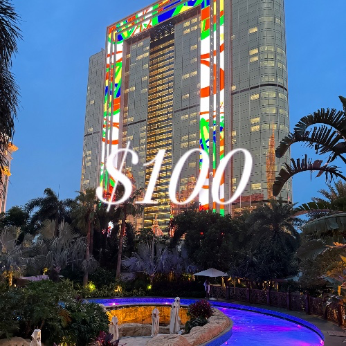 $100 Raffles Macau