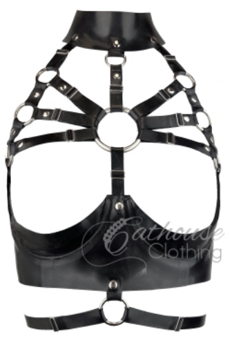 Goddess Open bra | 32d / Black