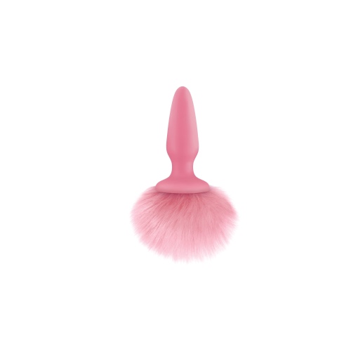 Bunny Tails Butt Plug - Pink