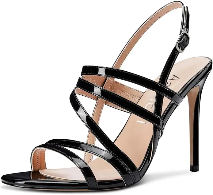 Love strappy heels!