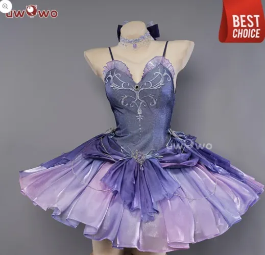 Keqing Ballet Dress Cosplay | Dress