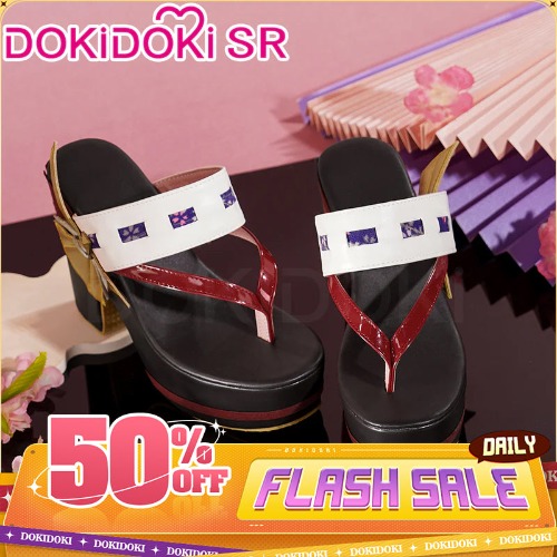 【LOWEST PRICE EVER】【50% OFF FLASH Deal】【US LOCAL SHIPPING 】DokiDoki-SR Yae Miko Shoes | Shoes Only EU 36-37