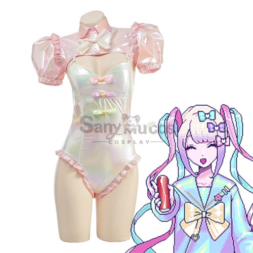 【In Stock】Game Needy Streamer Overload Cosplay KAnge Swimsuit Cosplay Costume - M