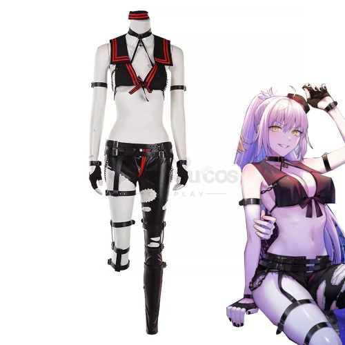 【Custom-Tailor】Game Fate Grand Order Cosplay Imaginary Scramble Joan of Arc Jeanne d'Arc Cosplay Costume - Female / L