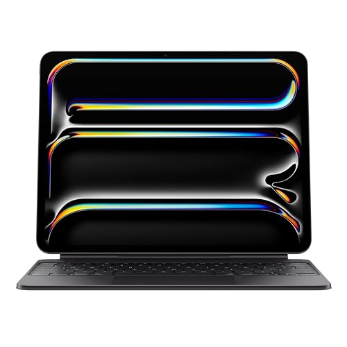 Apple iPad Magic Keyboard Case for iPad Pro 13-inch (M4), Great Typing Experience, Built-in Trackpad, Function Row, US English - Black - Black