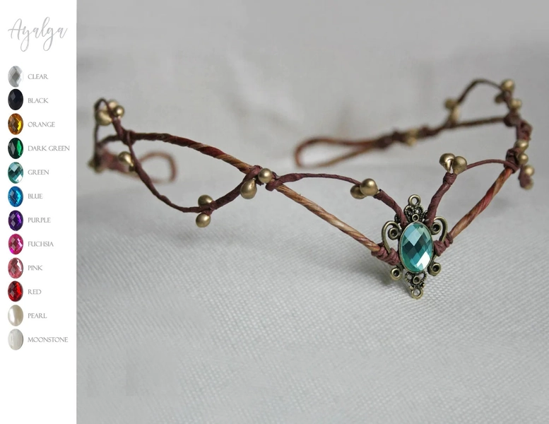 Woodland elf tiara