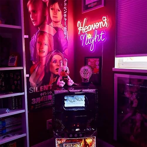 HEAVENS NIGHT Silent Hill LED Neon Sign 46X40CM