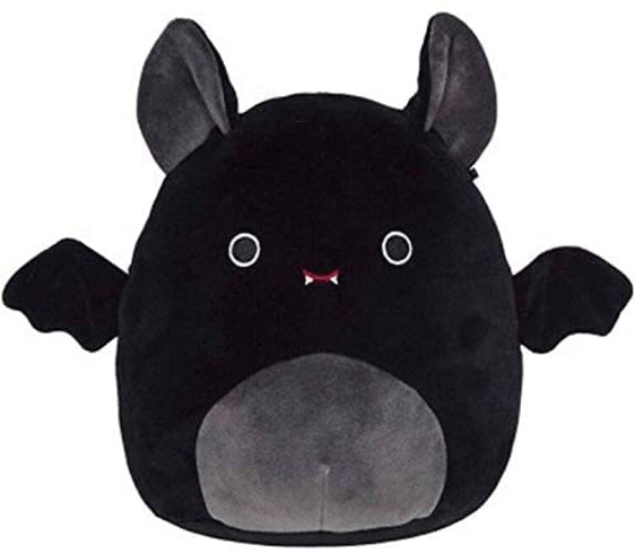 Animal Stuffed Plush Toys, Bat Plush, Cute Bat Plush Pillow Soft Plushies 8 inch (Black) - black