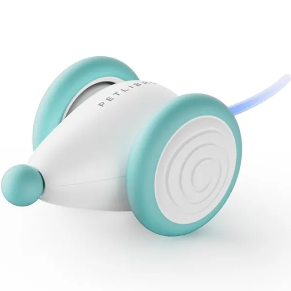 PETLIBRO Jouet pour Chat, Chargement USB-C mis à Jour, Batterie Faible et Rappel de Blocage, 2 réglages de Vitesse, sans BPA, Jouet interactif pour Chatons d'intérieur