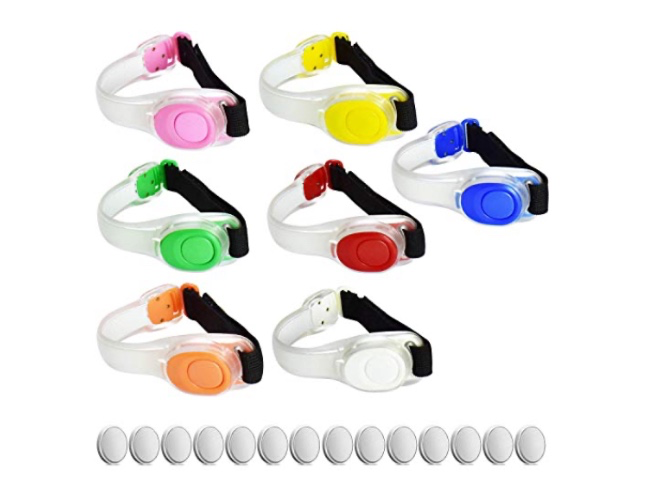 LED armbands for party volunteers 