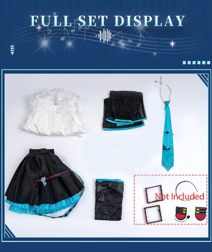【In Stock】DokiDoki-R Cosplay Costume 16th Anniversary | Costume Only-L-In Stock