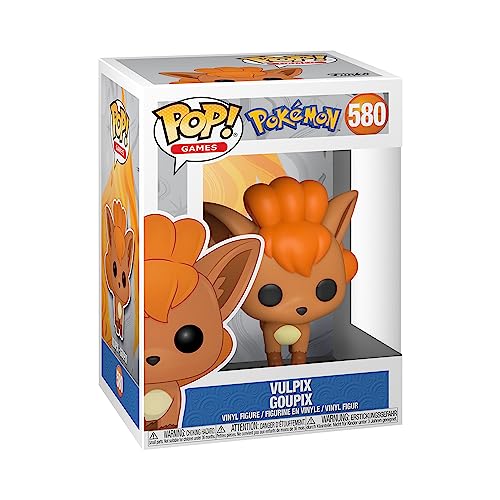 Funko POP! Jumbo: Pokemon - Vulpix - Amazon Exclusive - Collectable Vinyl Figure - Gift Idea - Official Merchandise - Toys for Kids & Adults - Video Games Fans - Model Figure for Collectors - POP ''10