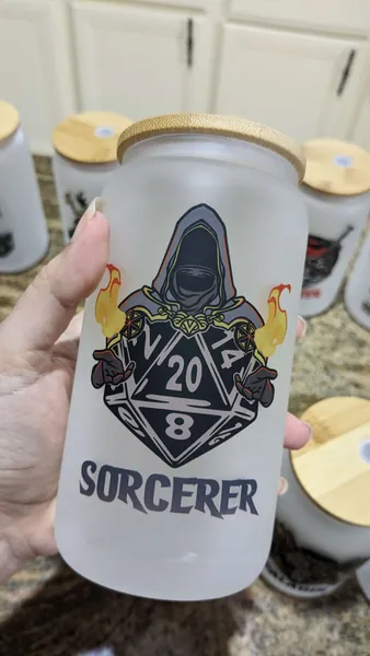 DND Class Cups 16oz - Sorcerer