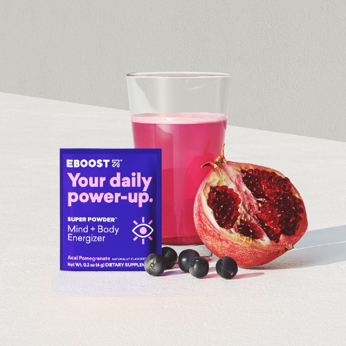 SUPER POWDER by EBOOST - Acai Pomegranate / 20 Packets