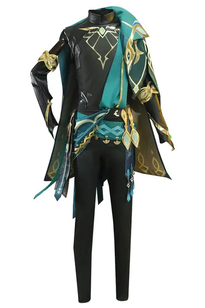 Genshin Impact Al Haitham Costume Cosplay Costume Cosplay Uniforme Costume Halloween Costume Halloween