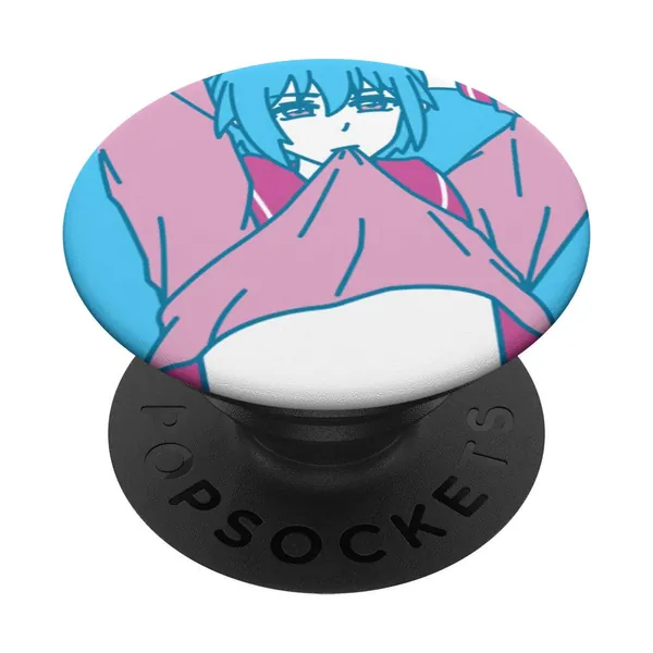 Femboy Aesthetic Pastel Yaoi Anime Boy Crossdressing PopSockets PopGrip Intercambiabile