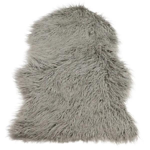 Mongolian Fur Rug | Fluffy Cozy Curly Furry Mongolian Fur Rug