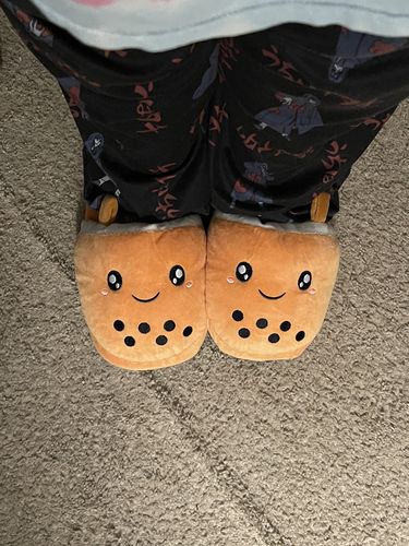 Boba Plush Slippers