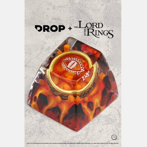 Drop + The Lord of the Rings The One Ring Artisan Keycap