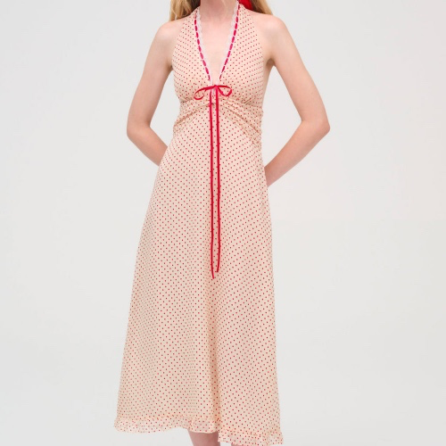 Love Dot Midi Dress