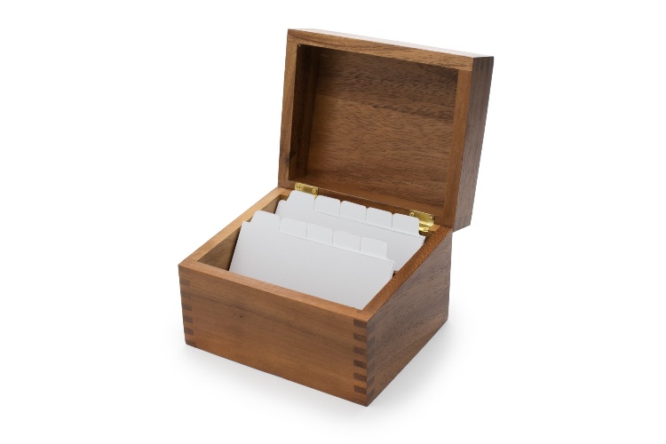 Recipe box
