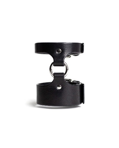 Bracelet "Ryze" Black | Black / Silver / S