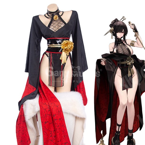 【In Stock】Anime Spy x Family Cosplay Yor Forger Kimono Cosplay Costume - S