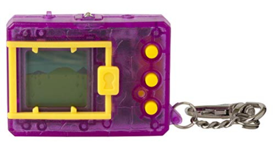 Digimon BANDAI (Original) Translucent Purple - Virtual Monster Pet by Tamagotchi, 41855 - Translucent Purple