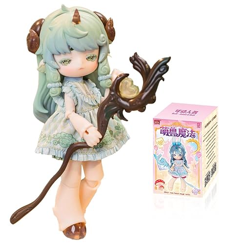 XiDonDon Antu Cute Beast Magic Serie Ob11 1/12 Bjd Puppe Geschenk Figur Spielzeug Süße Action Anime Figuren Puppen Spielzeug (Single Box) - Single Box
