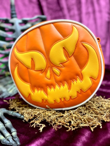 Handcrafted - Evil Face/ Matte Orange & Matte Yellow (White Piping) | Default Title