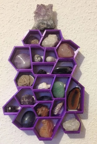 Crystal Modular Organizer Shelf - Dark Green