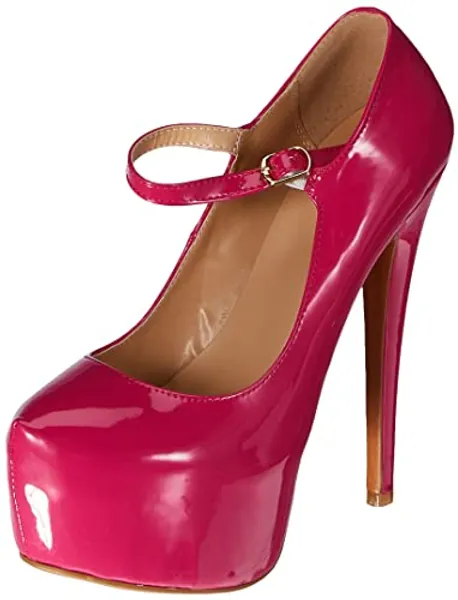 Only maker Damen Plateau Riemchenpumps Mary Jane High Heels Stilettos